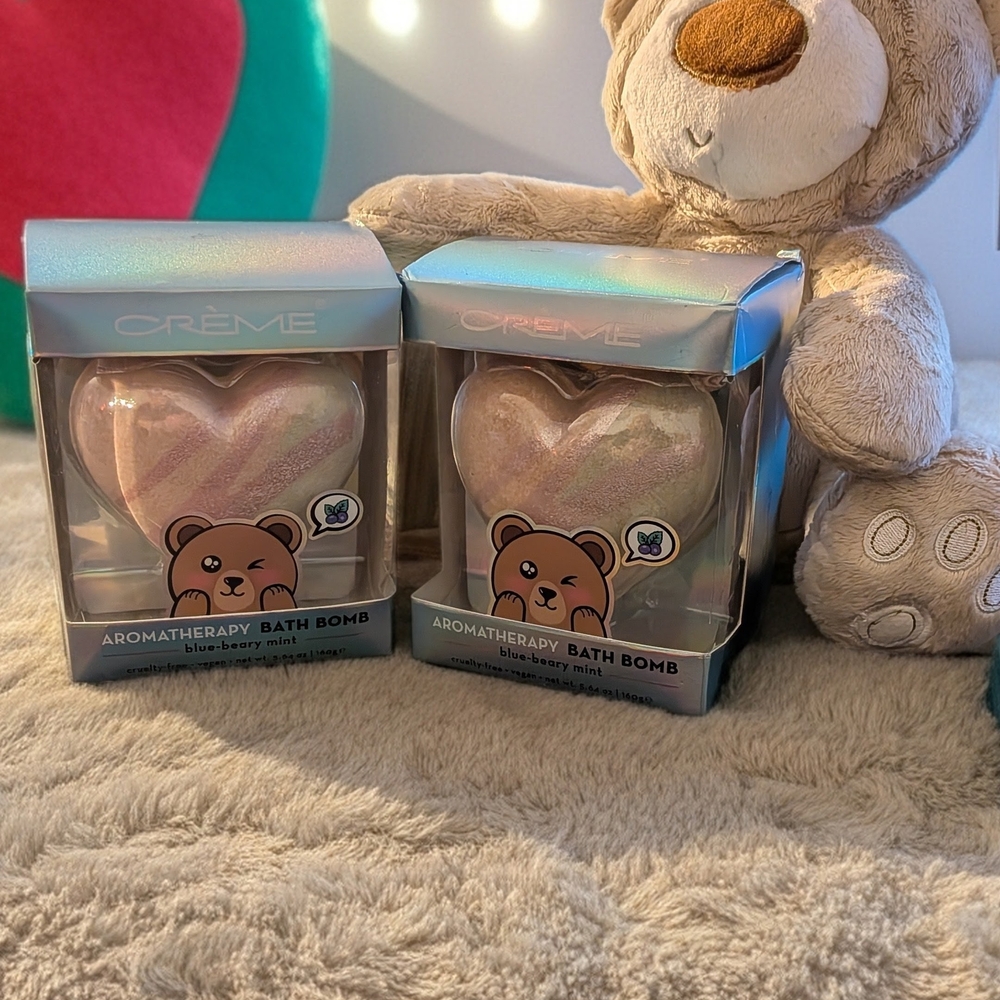 Crème Aromatherapy Bath Bomb Set